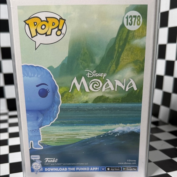Funko Exclusive Blue Moana Vinyl Figure - Picture 3 of 5